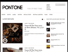 Tablet Screenshot of pontone.pl